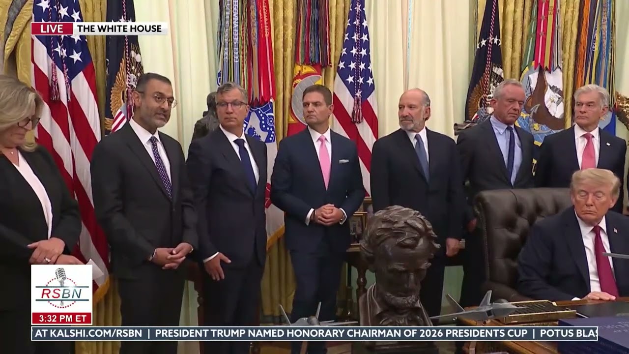 Howard Lutnick & Pharmaceutical Leaders Discuss Groundbreaking New Agreement - 08/31/26