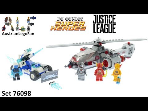 Vidéo LEGO DC Comics 76098 : Le combat de glace