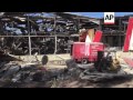 Aftermath Of Airstrike On Soft Drinks Factory