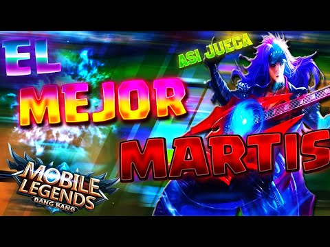 NUEVA SERIE.. EL MEJOR MARTIS DEL CANAL JUEGA ASI. MOBILE LEGENDS  #VBLACK