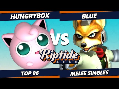 Riptide 2025 - Hungrybox (Jigglypuff) Vs. Blue (Fox) Smash Melee - SSBM