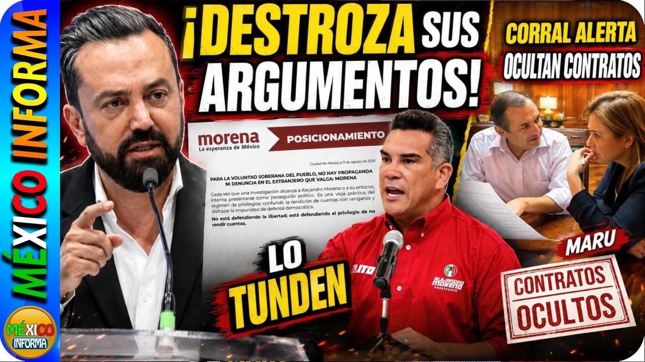 LE ARDIÓ LA EXHIBIDA.. LO TUNDEN POR TODOS LADOS. SE HACE LA VÍCTIMA. ALERTAN POR CONTRATOS DE MARU.