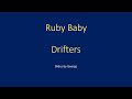 Drifters Ruby Baby   karaoke