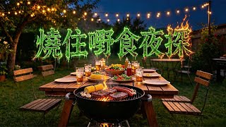 今晚大班人一齐去食住夜探