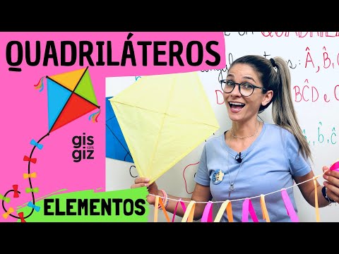 QUADRILÁTEROS ELEMENTOS DE UM QUADRILÁTERO 01