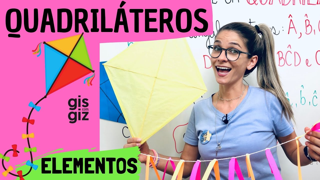QUADRILÁTEROS | ELEMENTOS DE UM QUADRILÁTERO | #01