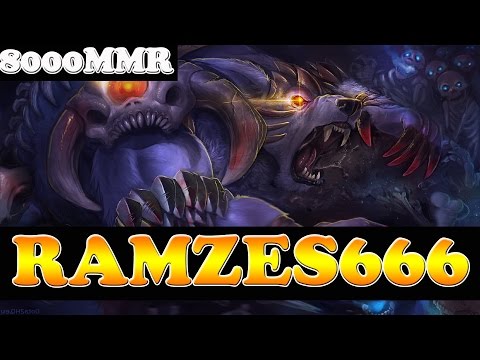 Dota 2 - RAMZES666 8000 MMR Plays Ursa - Ranked Match Gameplay!