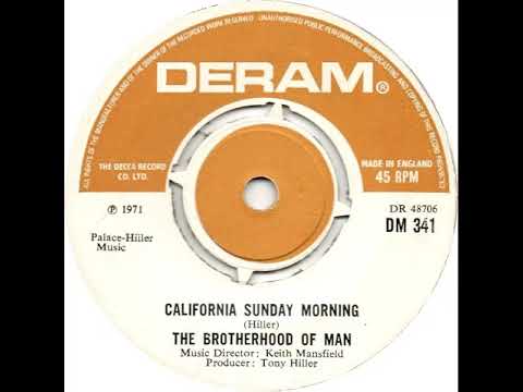(7a) Brotherhood Of Man - California Sunday Morning