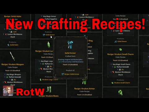 D2R RotW - New Crafting Recipes (This Will Change The Economy)