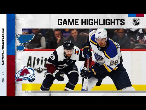 Blues @ Avalanche 4/26 | NHL Highlights 2022