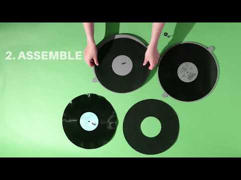 How to use the Vinyl Flat Record Flattener