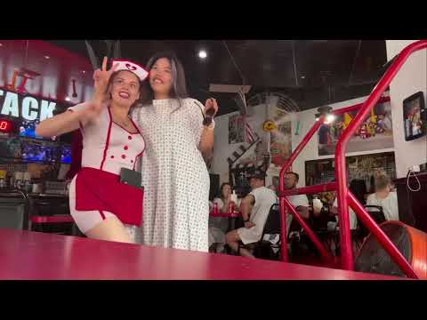When you cant finish your food | Heart Attack Grill | Vegas | Trending | 2025