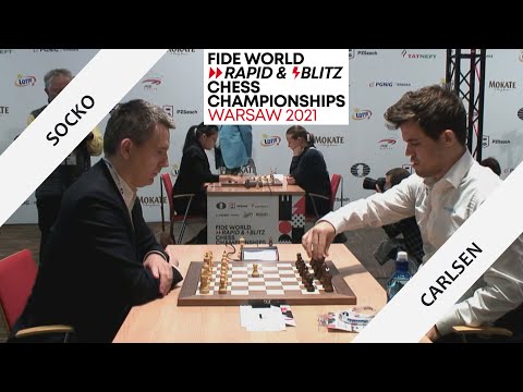 Bartosz Socko‎ beats Magnus Carlsen