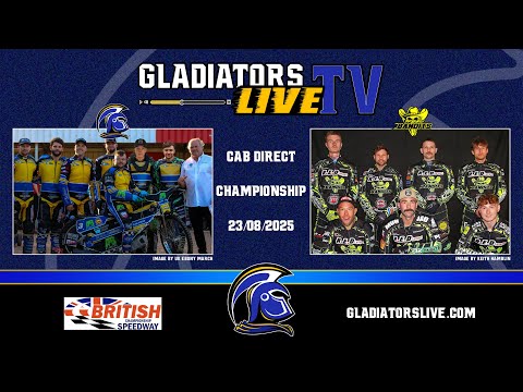 Plymouth 'Gladiators' vs Berwick 'Bandits' | Championship | 23/08/2025 | Gladiators TV