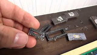 Destroyed Two Crude Arcade PCB Resurrection: Extreme Arcade PCB Repair