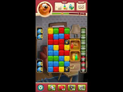 Toon Blast Level 2896 - NO BOOSTERS 🐻🐺🐱 | SKILLGAMING ✔️