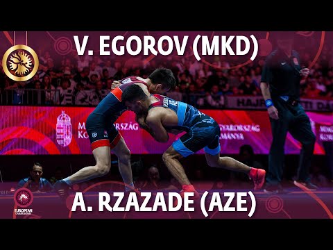 Vladimir Egorov (MKD) vs Aliabbas Rzazade (AZE) - Final // European Championships 2022