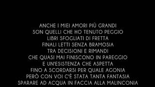 Claudio Baglioni - Con voi con testo