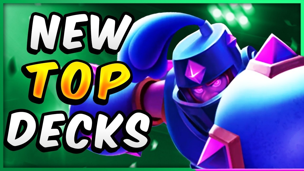 I found some NEW TOP CLASH ROYALE DECKS!