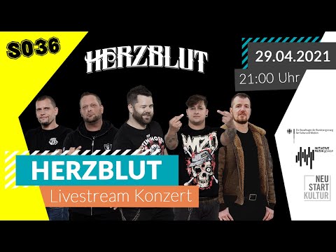 HERZBLUT // SO36 Livestream Konzert // 29.04.2021 // 21 Uhr