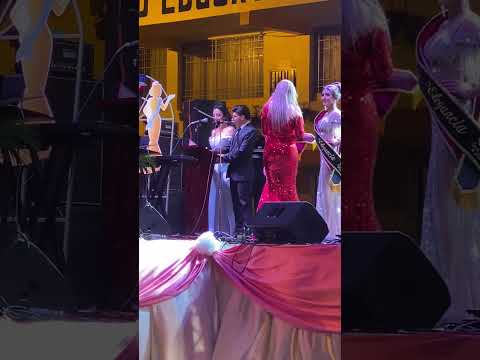 MARÍA AUGUSTA PALADINEZ DE JURADO CALIFICAR EN REINA TERESITA EN CELICA LOJA ECUADOR