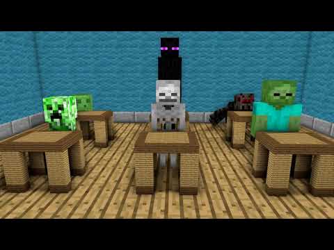 Monster school : unboxing - minecraft animation