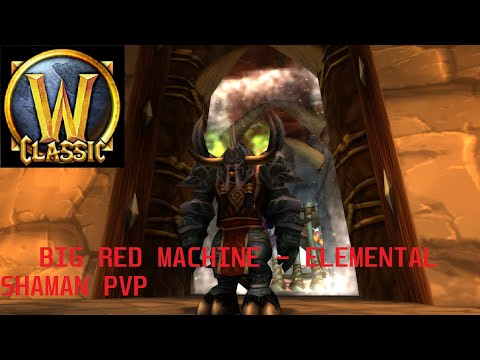 World of Warcraft Classic/ Elemental Shaman PVP/ !!!4K QUALITY!!!