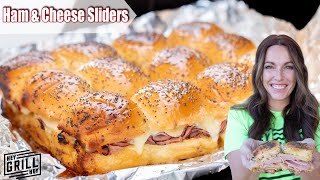 Smokey Ham & Cheese Sliders That Will Rock Your WORLD Right off the Grill!
