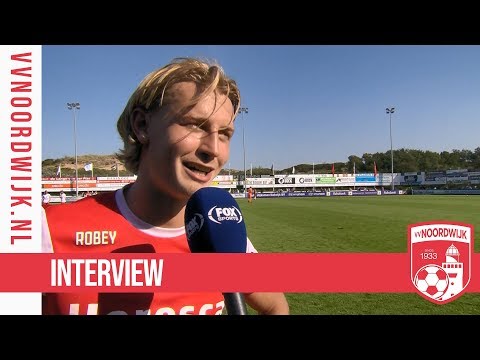 Reactie Noordwijk-speler Huib Oversloot na Quick Boys - Noordwijk - NOORDWIJK TV