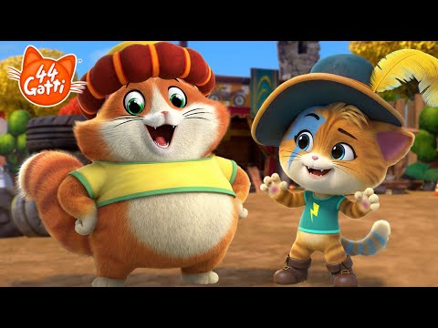 44 Gatti 😺 La Fiaba di Isotta: Lampo Cavaliere e la sfida al Gatto-Orco! 🏰 Avventura Fantasy