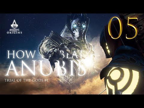 How to beat Anubis / Trial of the gods #1 Boss Fight / Assassins Creed Origins [PS4]