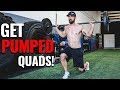 2 Ways to do Walking Lunges with a Barbell for Bulldozer Quads