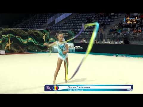 Șincan Carla Ioana  ACS RG Mureșul ROU Children  Ribbon 🏆 INT CUP Alexandra Pavel – Ediția a III a