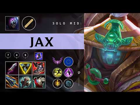 Jax Mid vs Irelia - EUW Master Patch 26.03