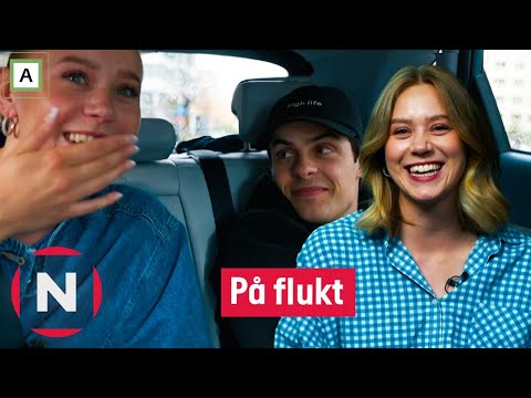 "Skam"-skuespillerparet Herman Tømmeraas og Josefine Frida rømmer fra politiet | Jaget | TVNorge