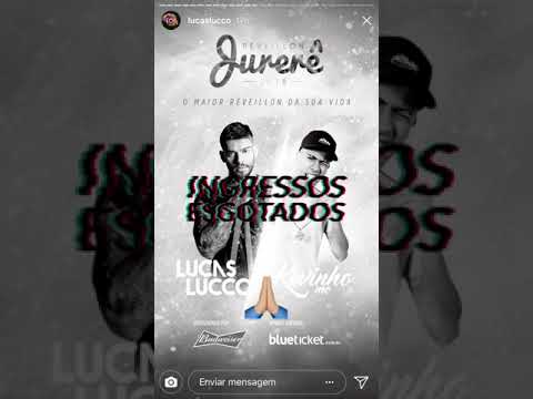 Lucas Lucco REVÉILLON 2018 Jurerê, Florianópolis - SC