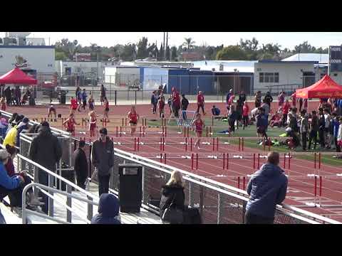 OpenG 100m Hurdles Heat 2 vs Servite Rosary on 3-5-19