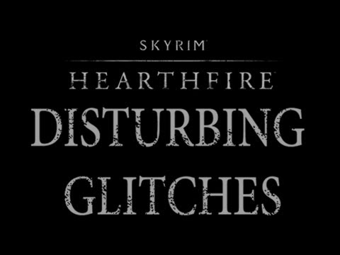 Skyrim Hearthfire glitches - Disturbing Naked Children! (HD)