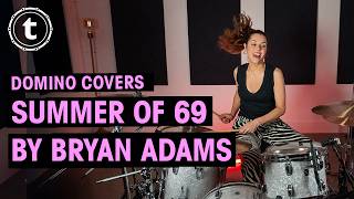 Download lagu Domino Santantonio covers Summer of 69 by Bryan Adams! #drums #drumcover mp3