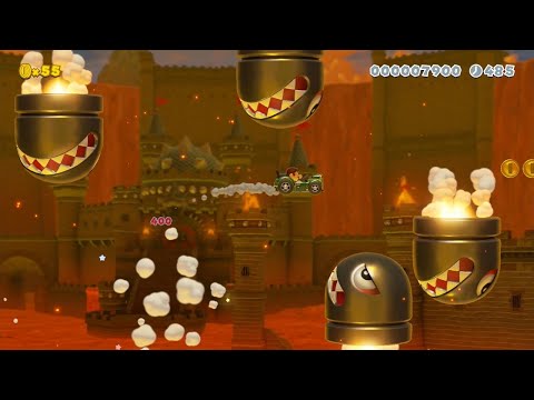 Super Mario Maker 2 - 4-1 Koopa Troopa Car Blast by Mario/SMG4 - No Commentary