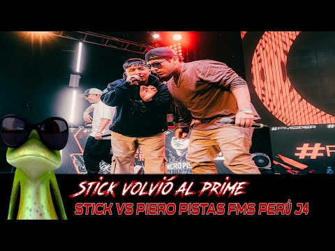 Stick volvió al prime | Stick vs Piero Pistas Fms Perú J4 Votación