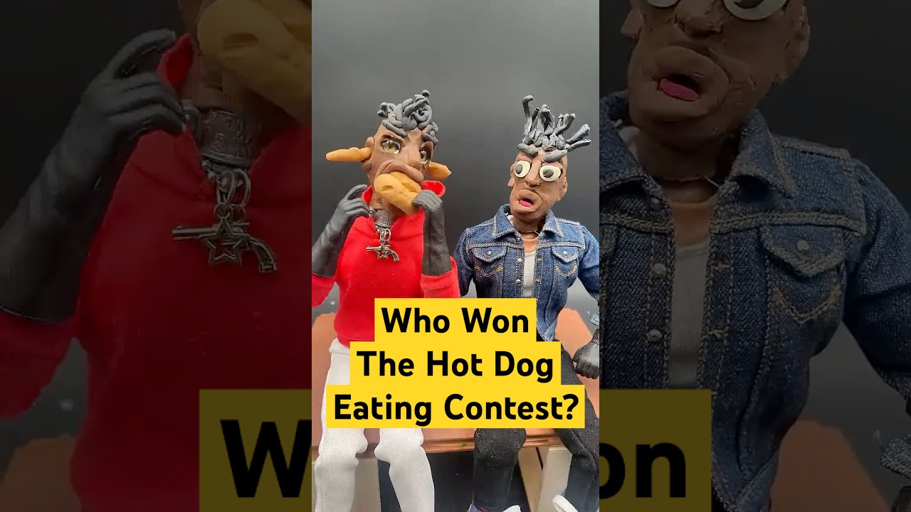Stopmotion Animation Hot Dog Challenge
