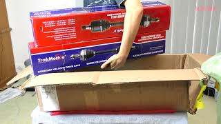 Red 300E-24 axle shafts - SurTrack MB-8032