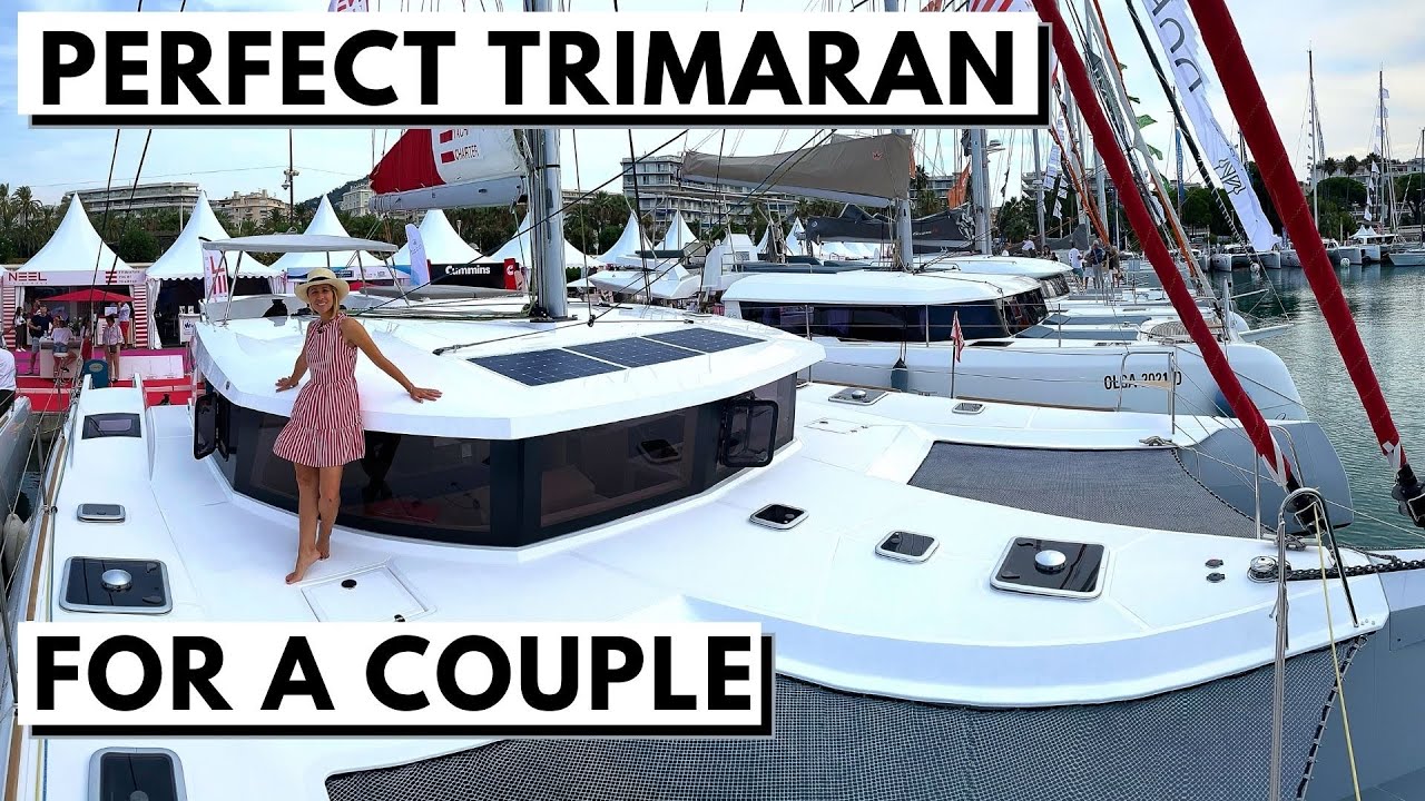 NEEL 47 TRIMARAN Sailing Cruising Liveaboard Charter Yacht Tour