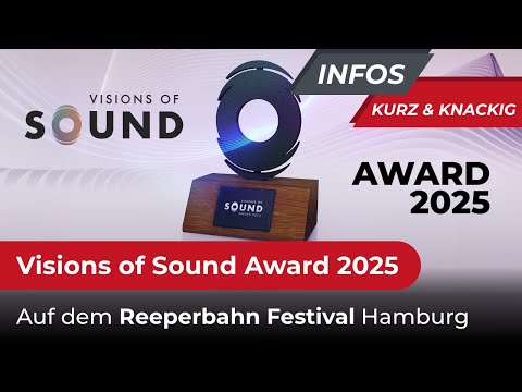 Visions of Sound Awards 2025: Dolby Atmos music live at the Reeperbahn Festival in Hamburg
