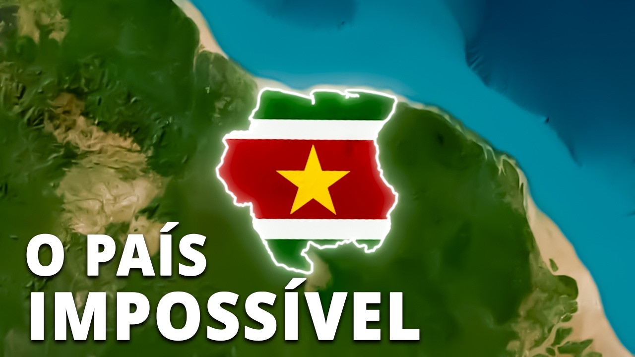 Por que o Suriname é Tão Pouco Povoado?