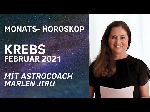 Horoskop Krebs Februar 2021, erstellt von Marlen Jiru, Astrologie und psychologische Beratung