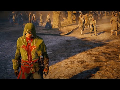 Assassin's Creed Unity - The Masked Assassin - Flawless Stealth Kills & Stylish Parkour
