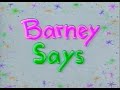 Barney Says Season 2