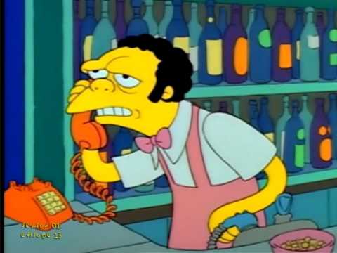 Bart Prank Calls Moe - Al-Coholic
